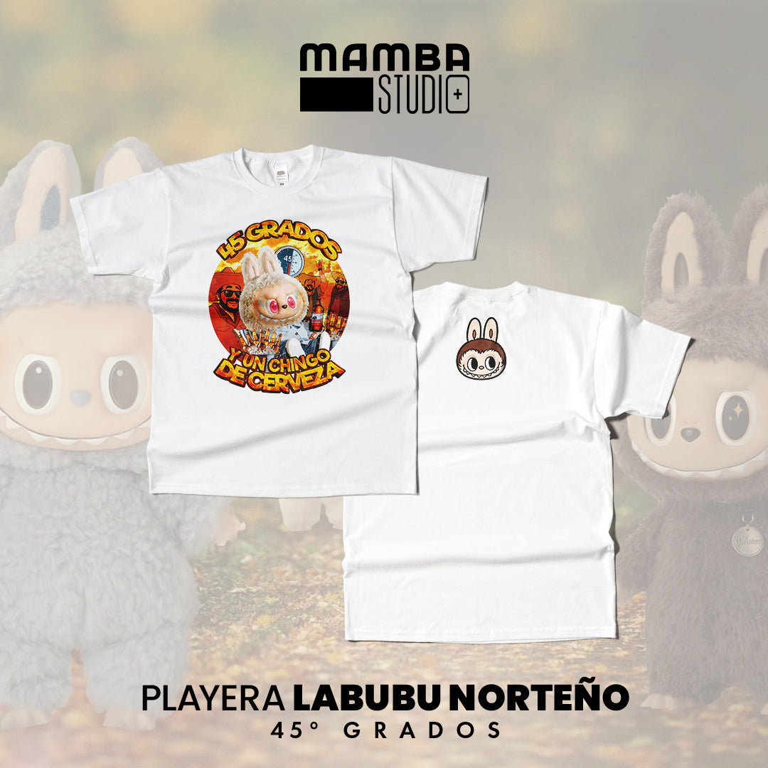 Playera Labubu Norteño "45° GRADOS"