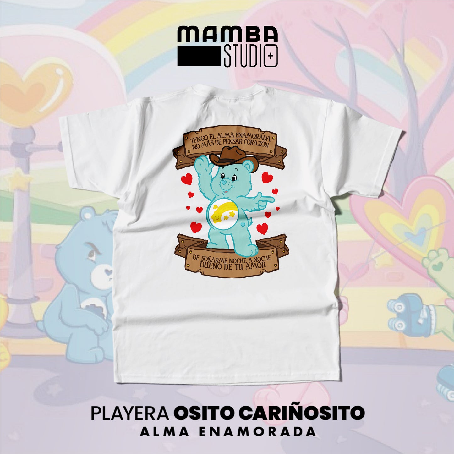 Playera Osito Cariñosito Norteño "ALMA ENAMORADA"