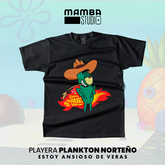 Playera Bob Esponja Norteño "EL ANSIOSO"