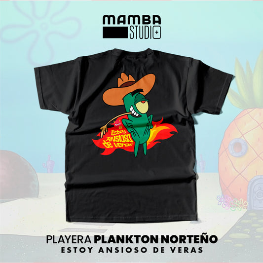 Playera Bob Esponja Norteño "EL ANSIOSO"