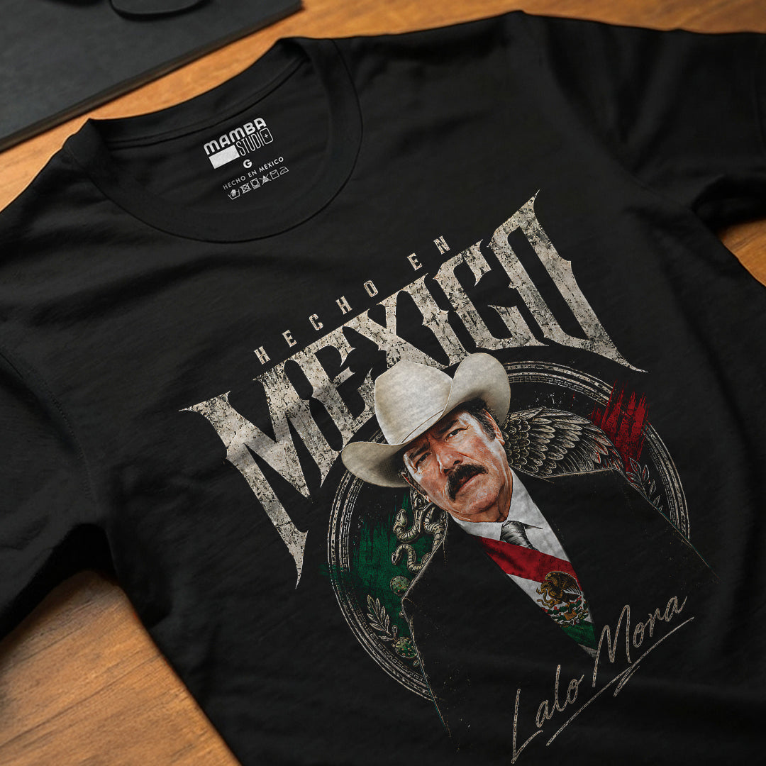 Playera Hecho en México "LALO" Presidente
