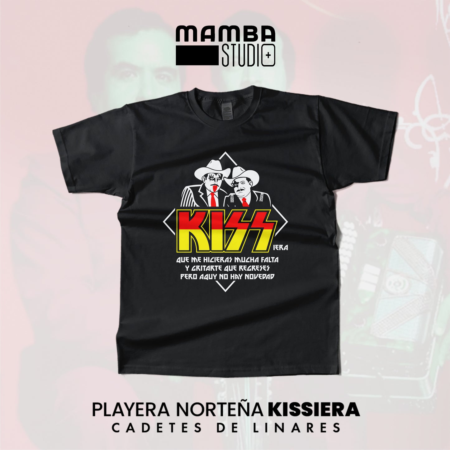 Playera Norteña "KISSIERA" Cadetes de Linares