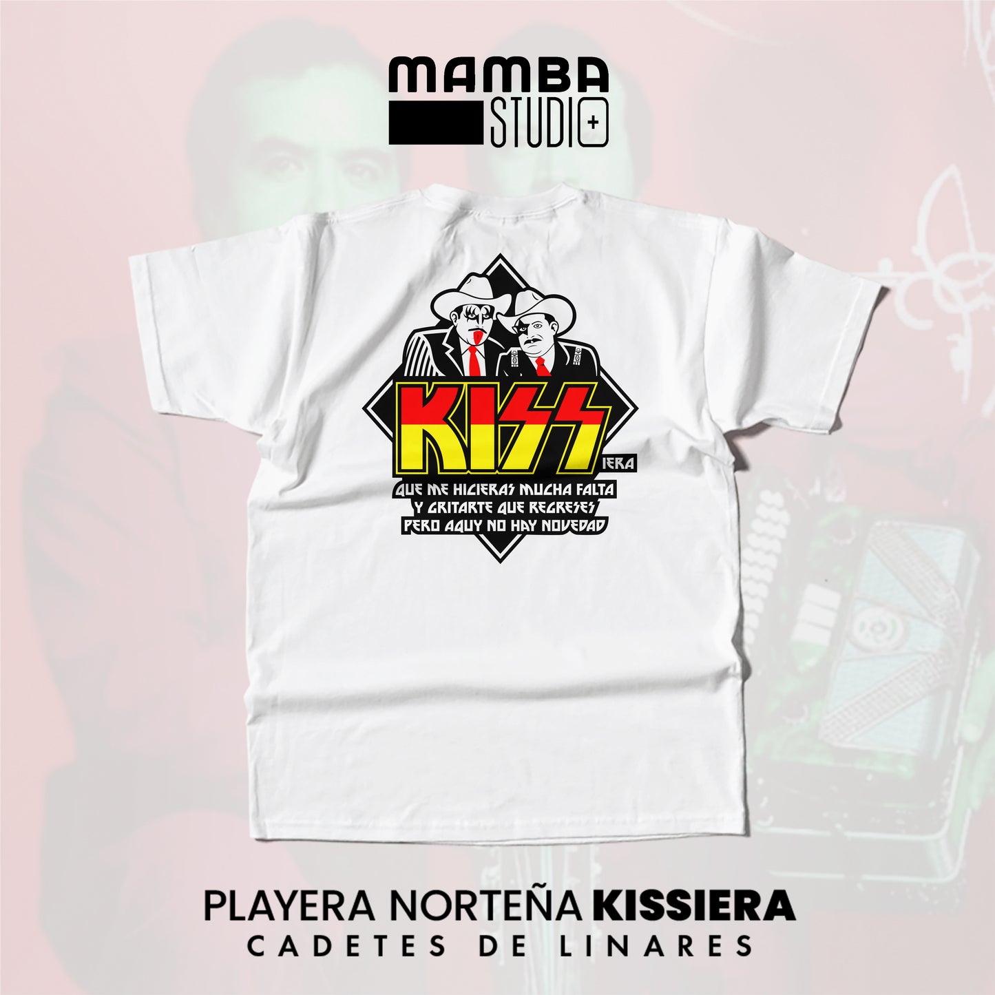 Playera Norteña "KISSIERA" Cadetes de Linares