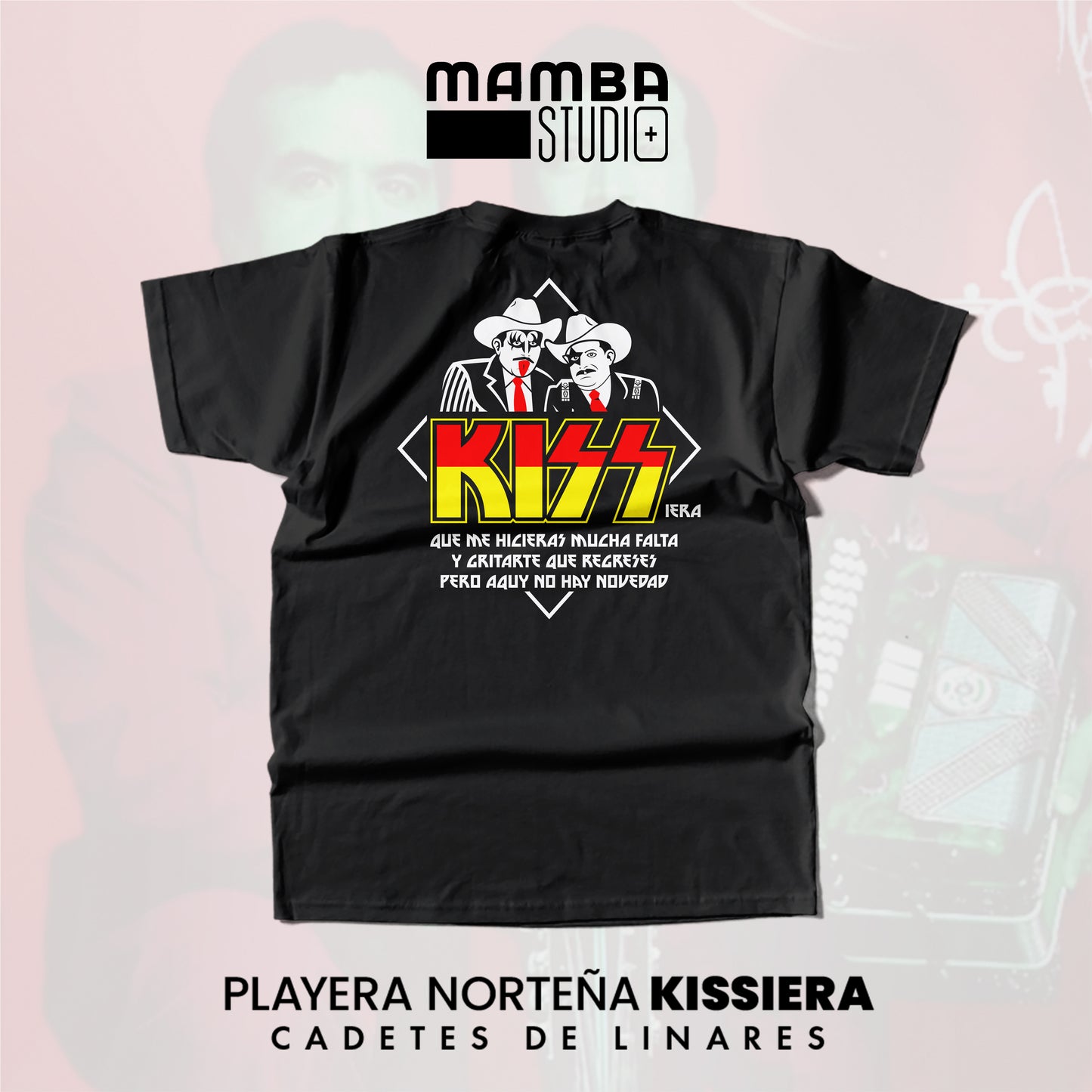 Playera Norteña "KISSIERA" Cadetes de Linares