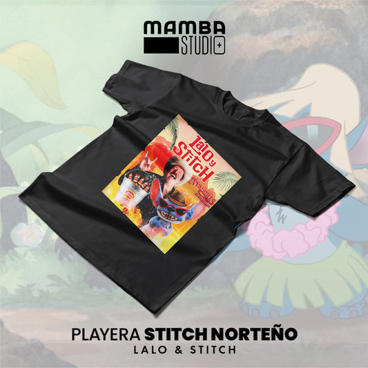 Playera Stitch Norteño "LALO & STITCH"