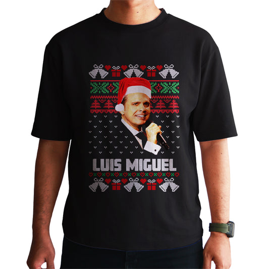 Playera Ugly Navidad "LUIS MIGUEL"
