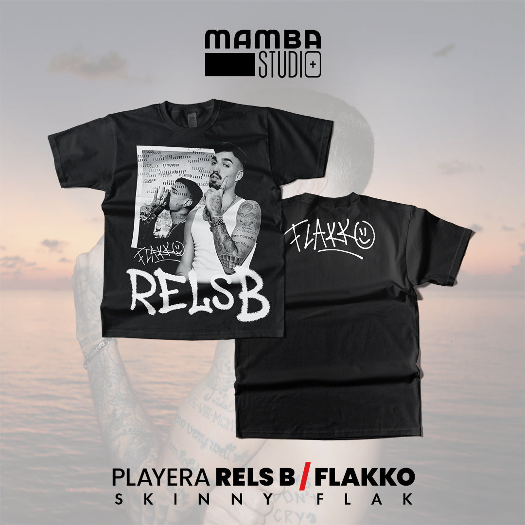 Playera Rels B "SKINNY FLAAK"