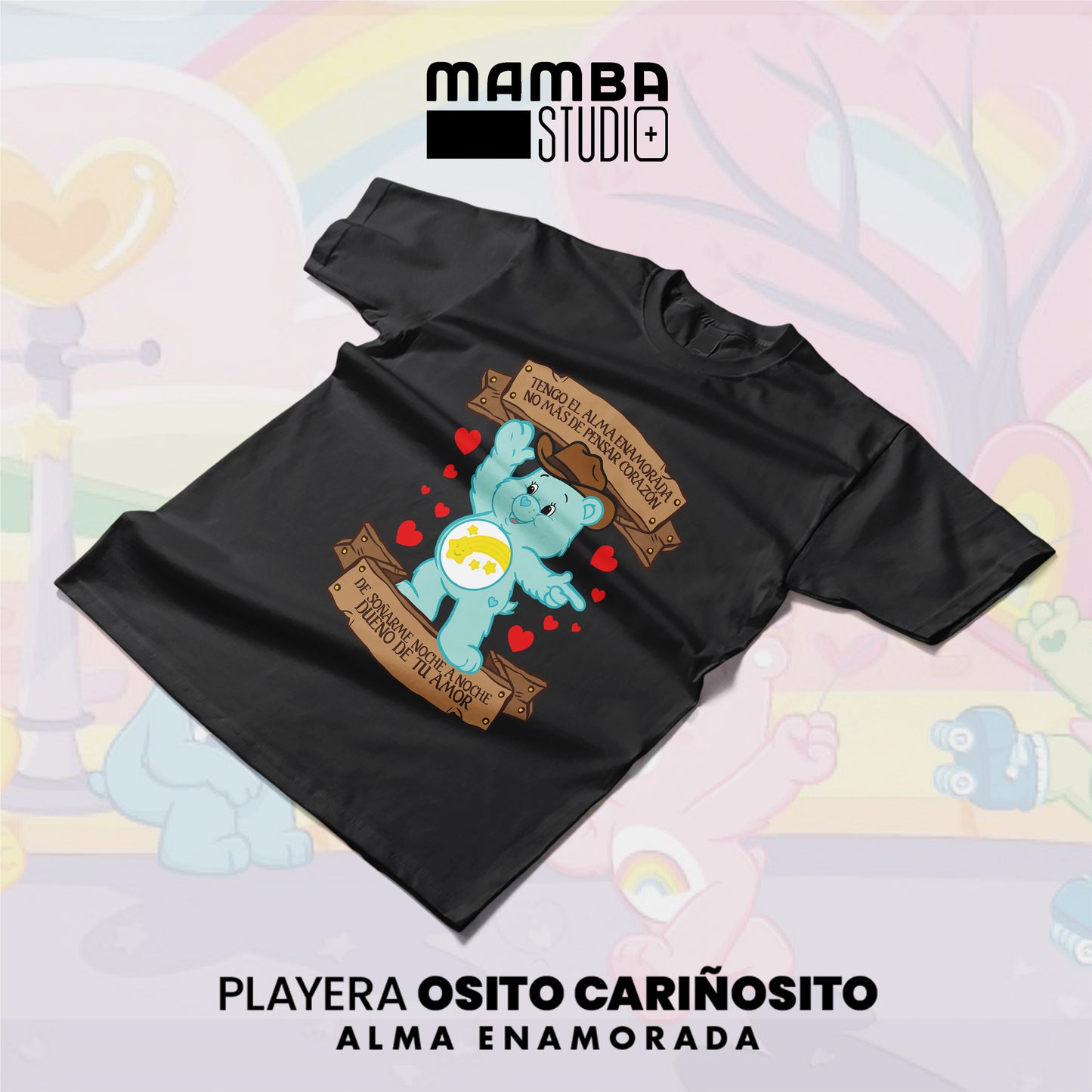 Playera Osito Cariñosito Norteño "ALMA ENAMORADA"