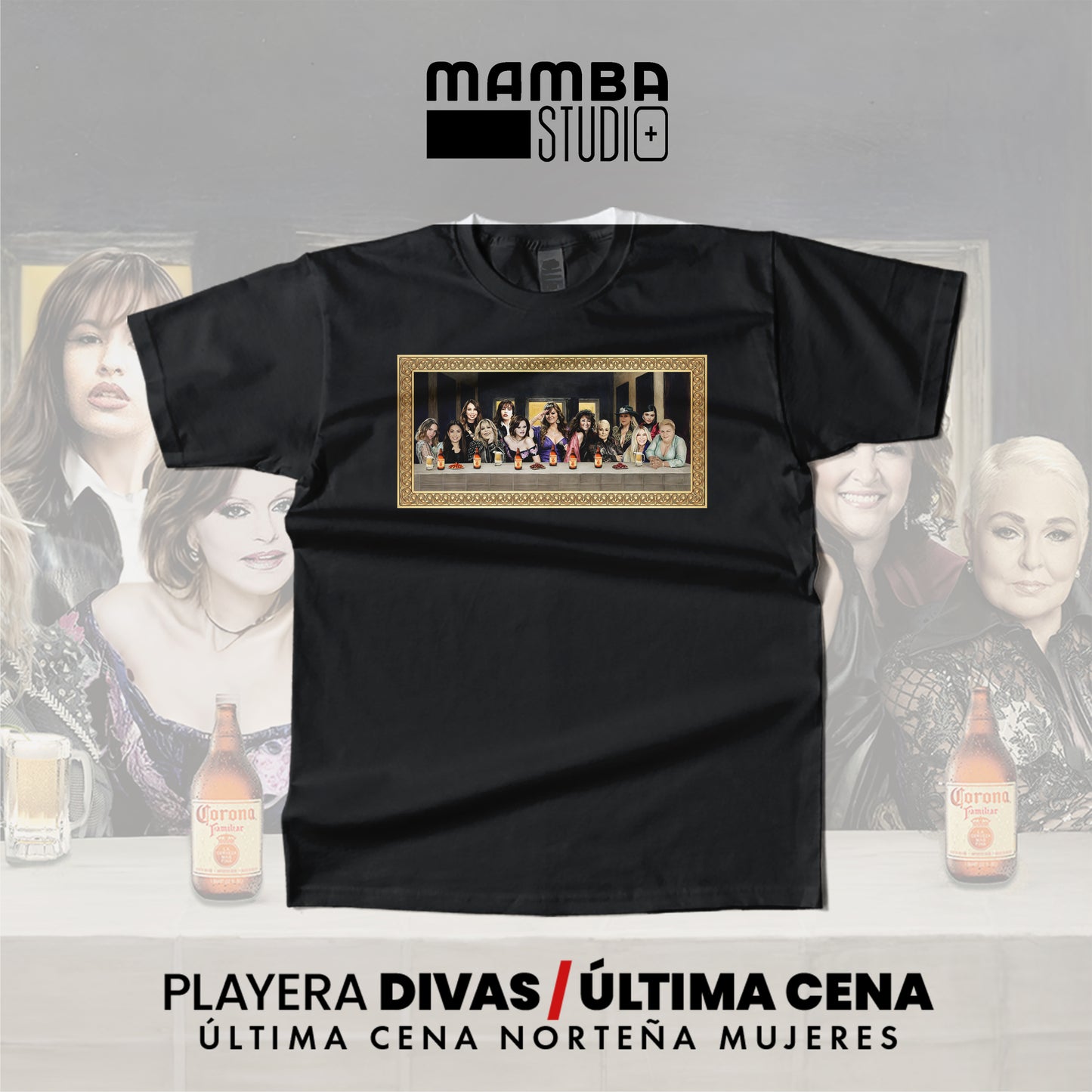 Playera Norteña "ÚLTIMA CENA DIVAS"