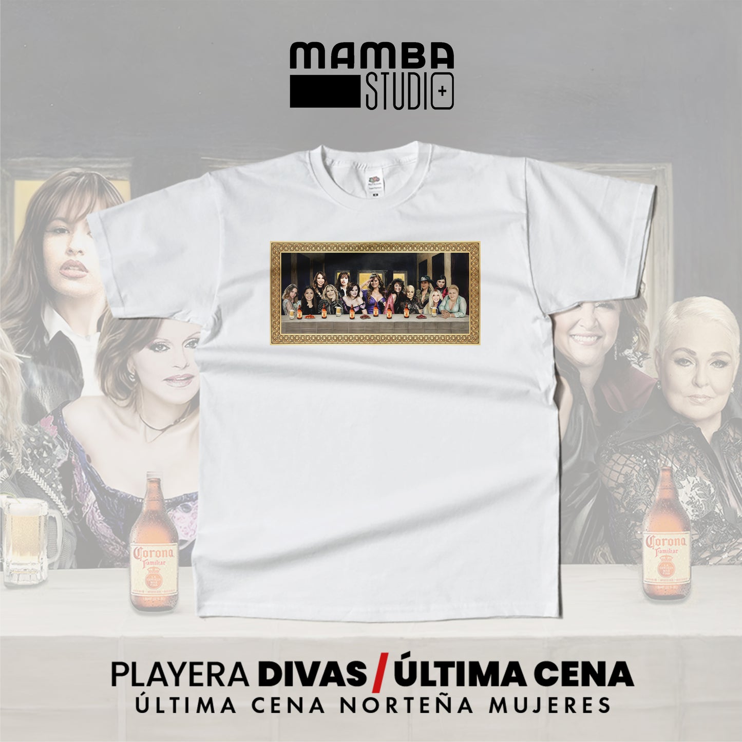 Playera Norteña "ÚLTIMA CENA DIVAS"
