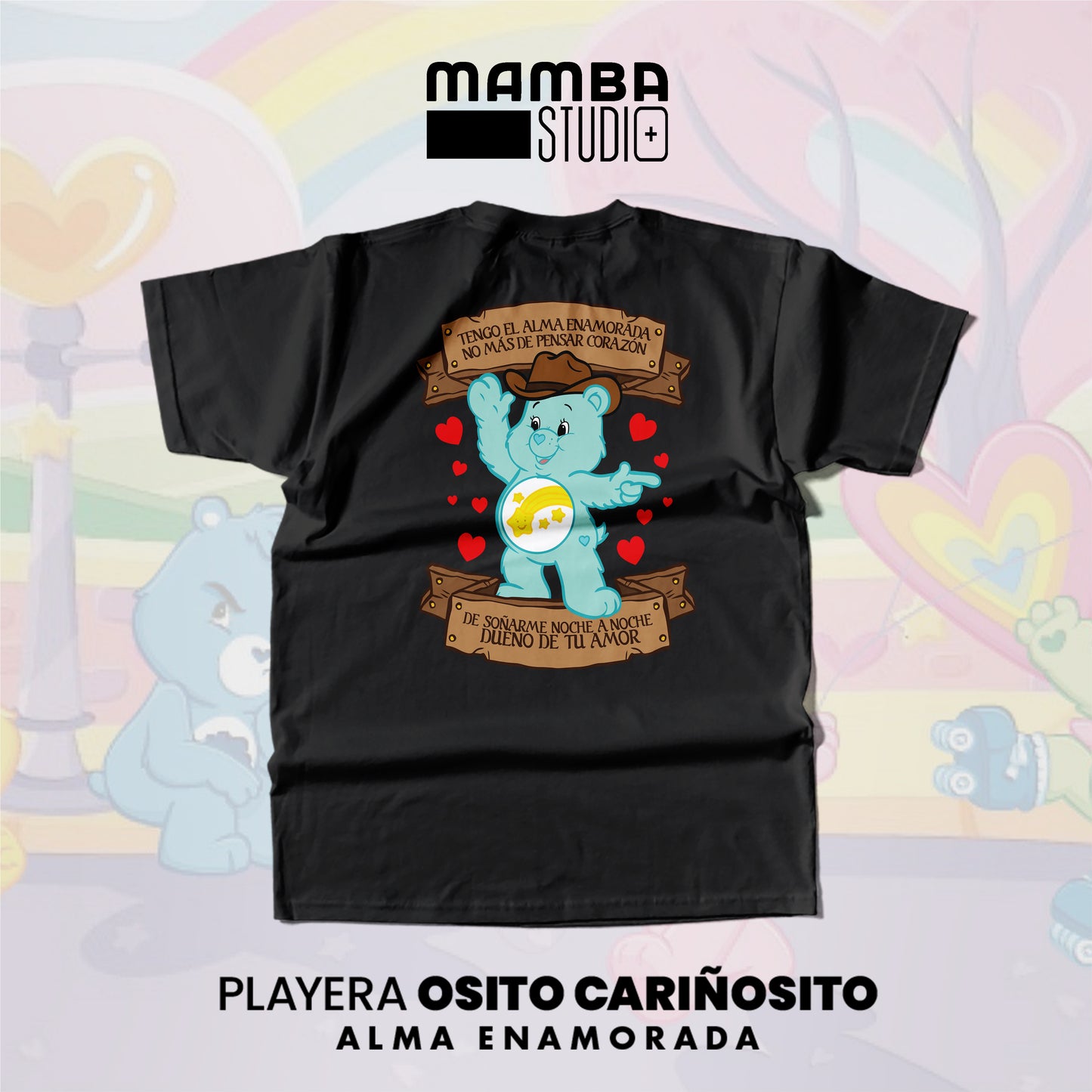 Playera Osito Cariñosito Norteño "ALMA ENAMORADA"