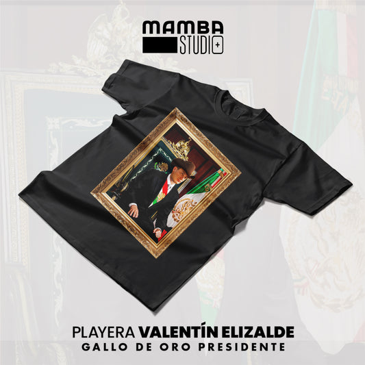 Playera Norteña "VALENTÍN ELIZALDE PRESIDENTE"
