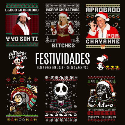 ⭐ ULTRA PACK DTF 2026 - Emprededor 🚀 +100,000 DISEÑOS (Actualizable)