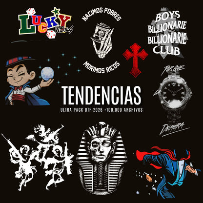 ⭐ ULTRA PACK DTF 2026 - Emprededor 🚀 +100,000 DISEÑOS (Actualizable)