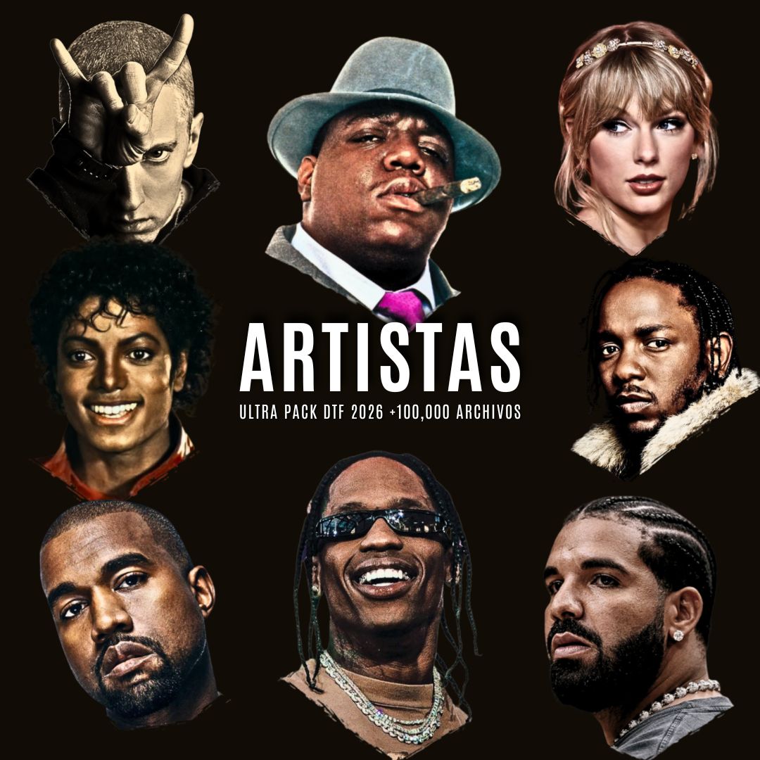 ⭐ ULTRA PACK DTF 2026 - Emprededor 🚀 +100,000 DISEÑOS (Actualizable)