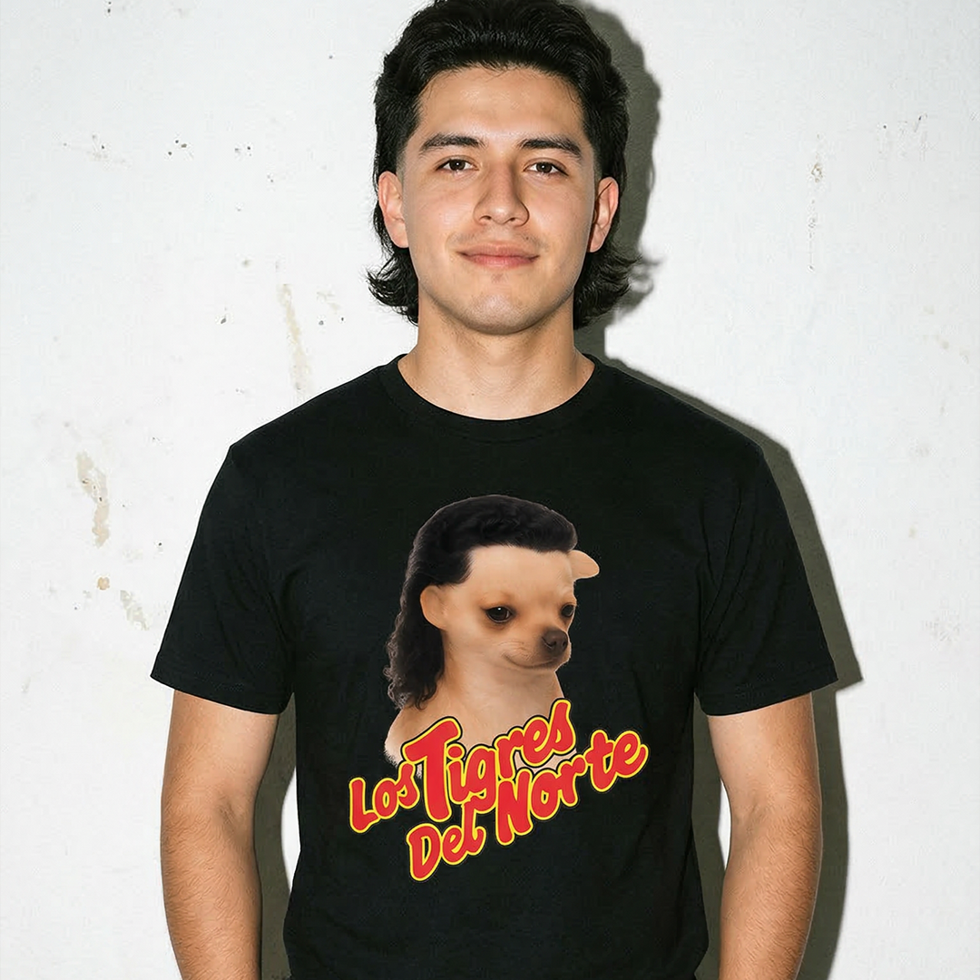 Playera Perrito "LOS TIGRES DEL NORTE"