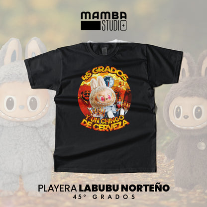 Playera Labubu Norteño "45° GRADOS"