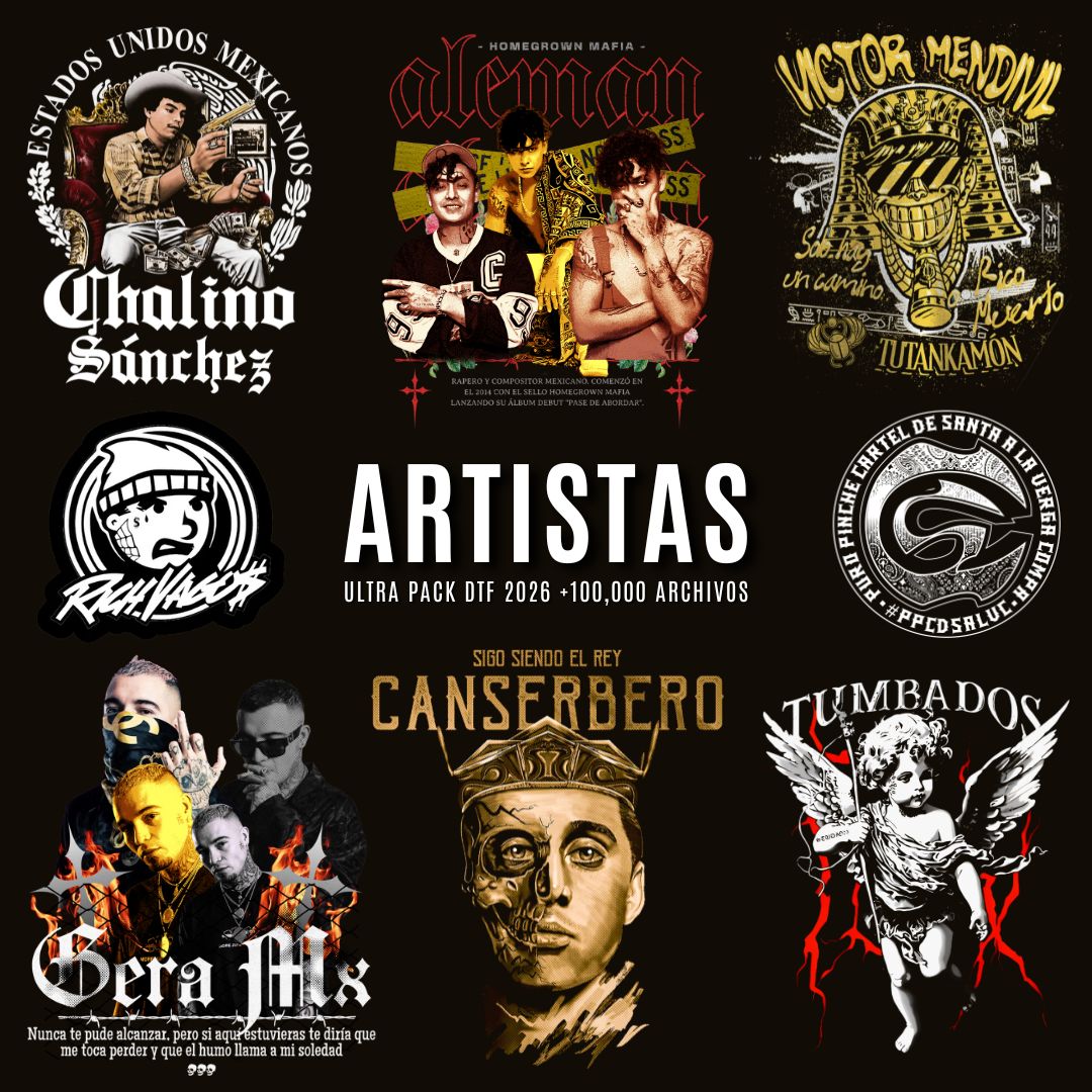 ⭐ ULTRA PACK DTF 2026 - Emprededor 🚀 +100,000 DISEÑOS (Actualizable)