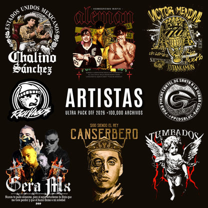 ⭐ ULTRA PACK DTF 2026 - Emprededor 🚀 +100,000 DISEÑOS (Actualizable)