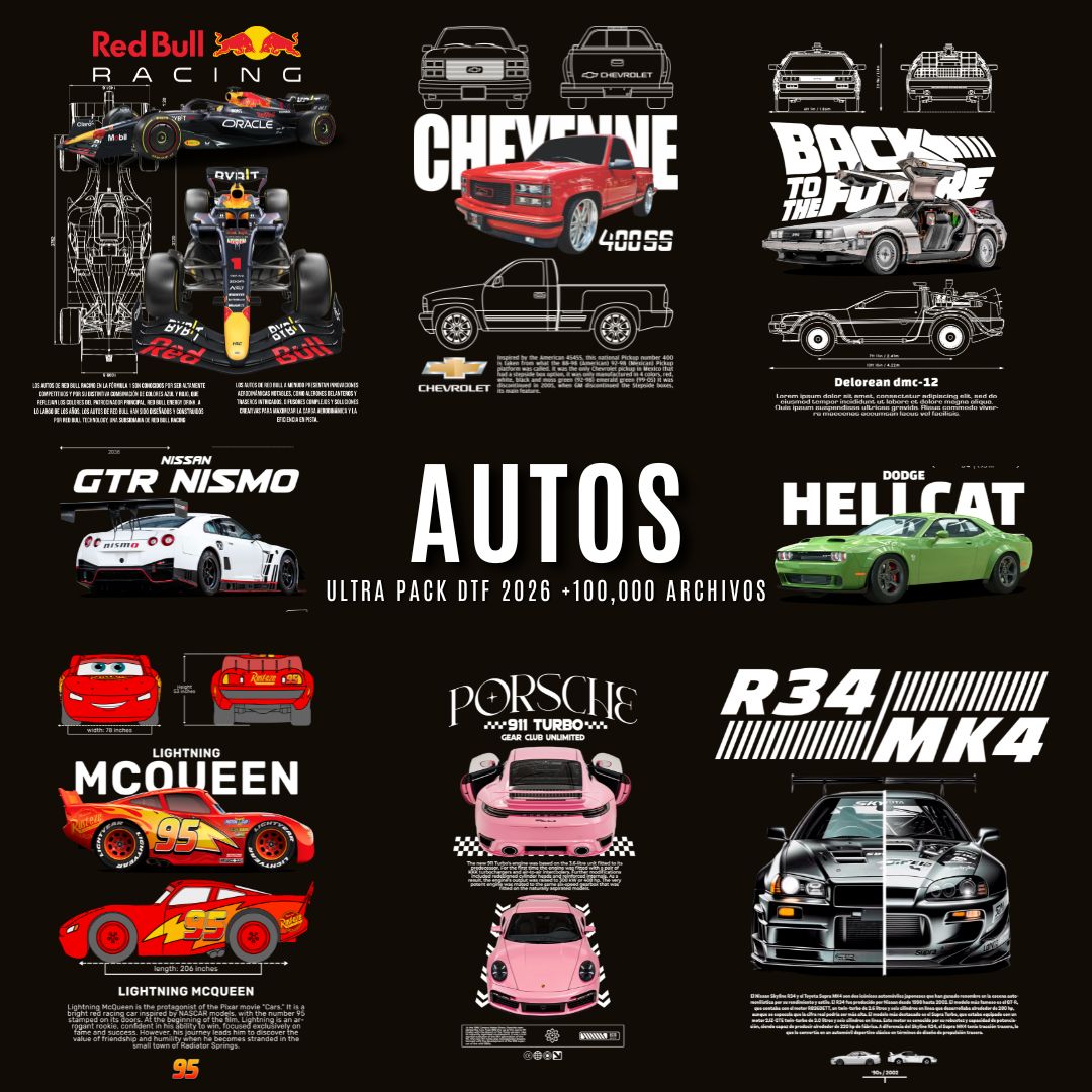 ⭐ ULTRA PACK DTF 2026 - Emprededor 🚀 +100,000 DISEÑOS (Actualizable)