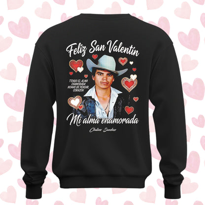 Playera San Valentín Norteño "ALMA ENAMORADA" Chalino Sánchez