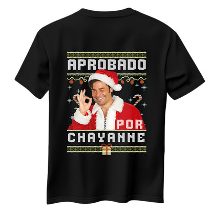 Playera Ugly Navidad "APROBADO POR CHAYANNE"