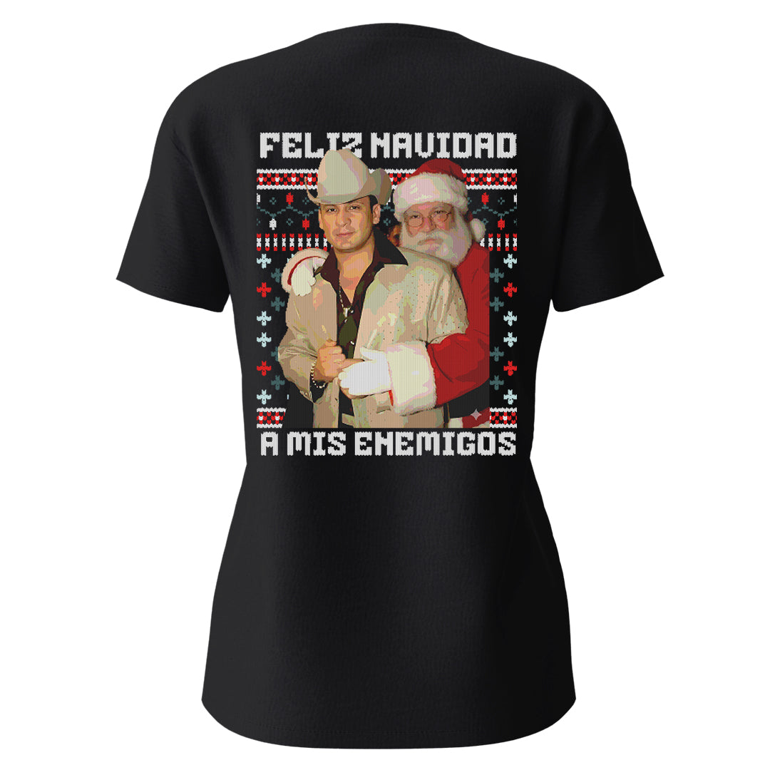 Playera Ugly Navidad "A MIS ENEMIGOS" Valentín Elizalde