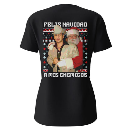 Playera Ugly Navidad "A MIS ENEMIGOS" Valentín Elizalde