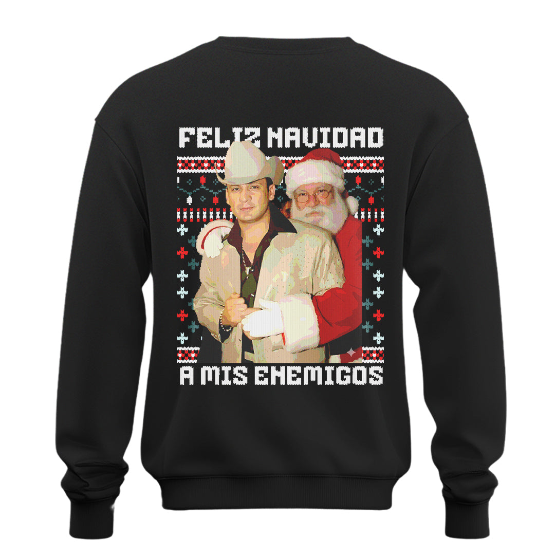 Playera Ugly Navidad "A MIS ENEMIGOS" Valentín Elizalde