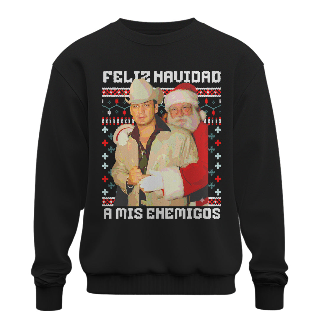 Playera Ugly Navidad "A MIS ENEMIGOS" Valentín Elizalde