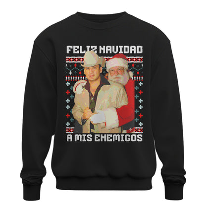 Playera Ugly Navidad "A MIS ENEMIGOS" Valentín Elizalde