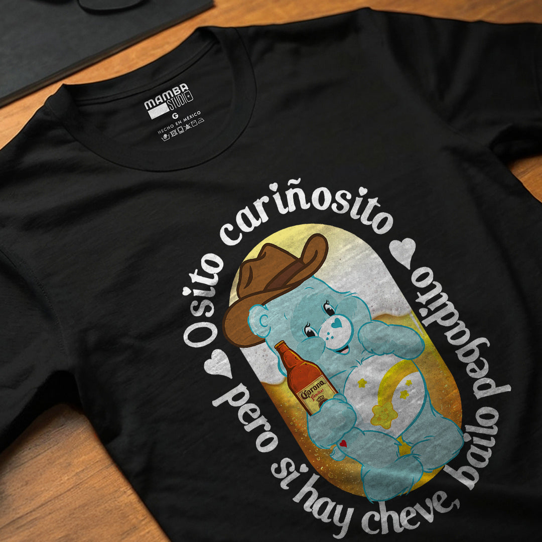 Playera Osito Cariñosito Norteño "SI HAY CHEVE"