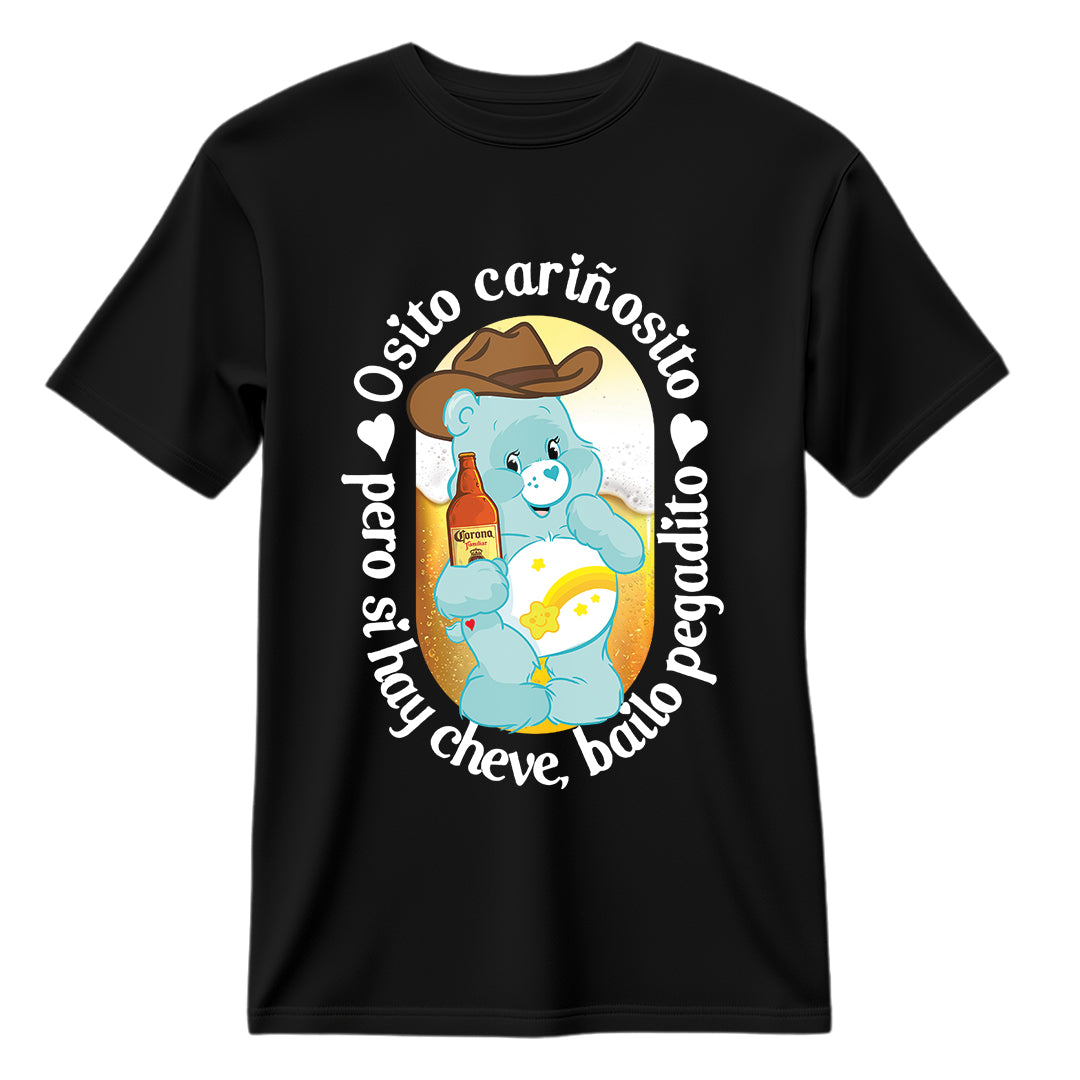 Playera Osito Cariñosito Norteño "SI HAY CHEVE"
