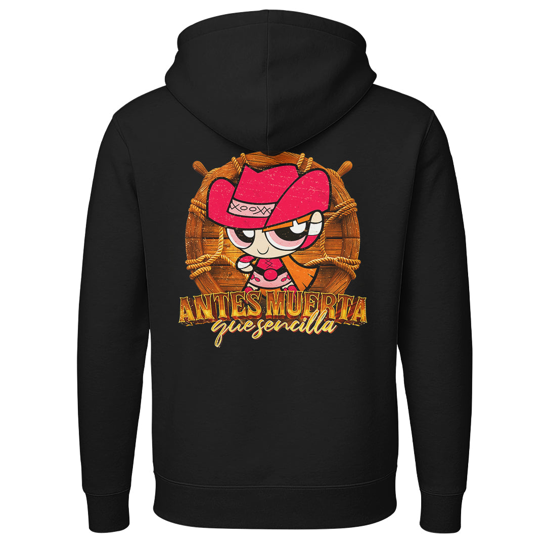 Playera Bombón Norteña "ANTES MUERTA QUE SENCILLA"