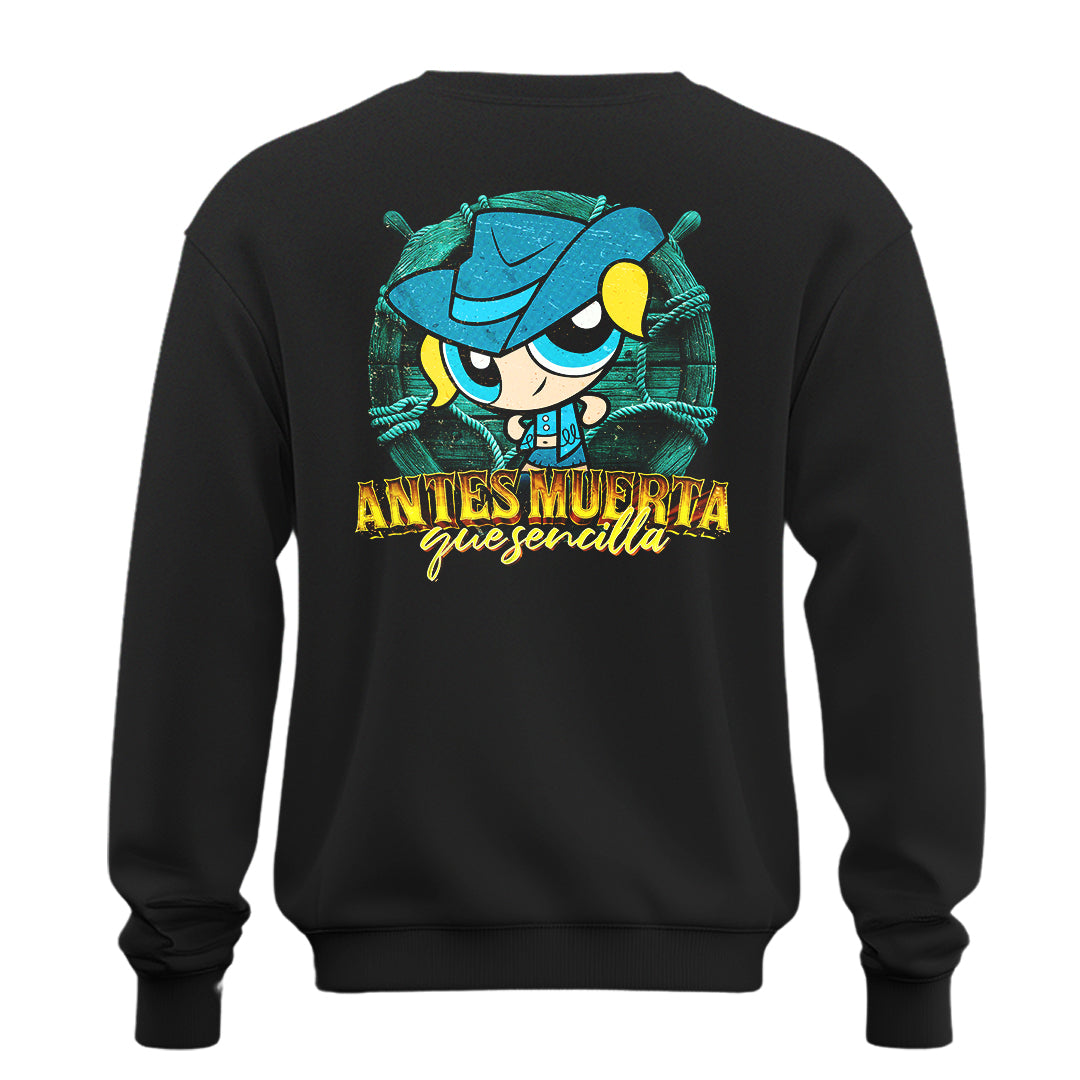 Playera Burbuja Norteña "ANTES MUERTA QUE SENCILLA"