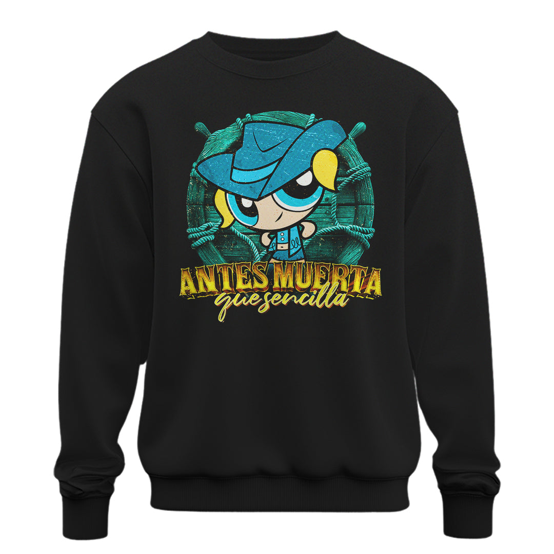 Playera Burbuja Norteña "ANTES MUERTA QUE SENCILLA"