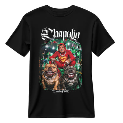 Playera Mexican Drip "CHAPULÍN"