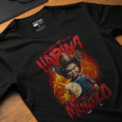 Playera Norteña "LAS DE HARINA PAL MUÑECO"
