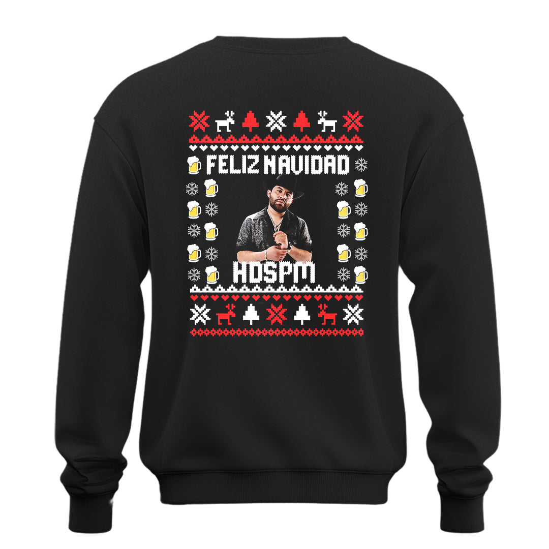 Playera Ugly Navidad "FELIZ NAVIDAD HDSDPM" Luis R Conriquez