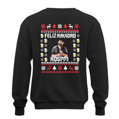 Playera Ugly Navidad "FELIZ NAVIDAD HDSDPM" Luis R Conriquez