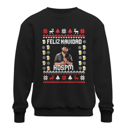 Playera Ugly Navidad "FELIZ NAVIDAD HDSDPM" Luis R Conriquez