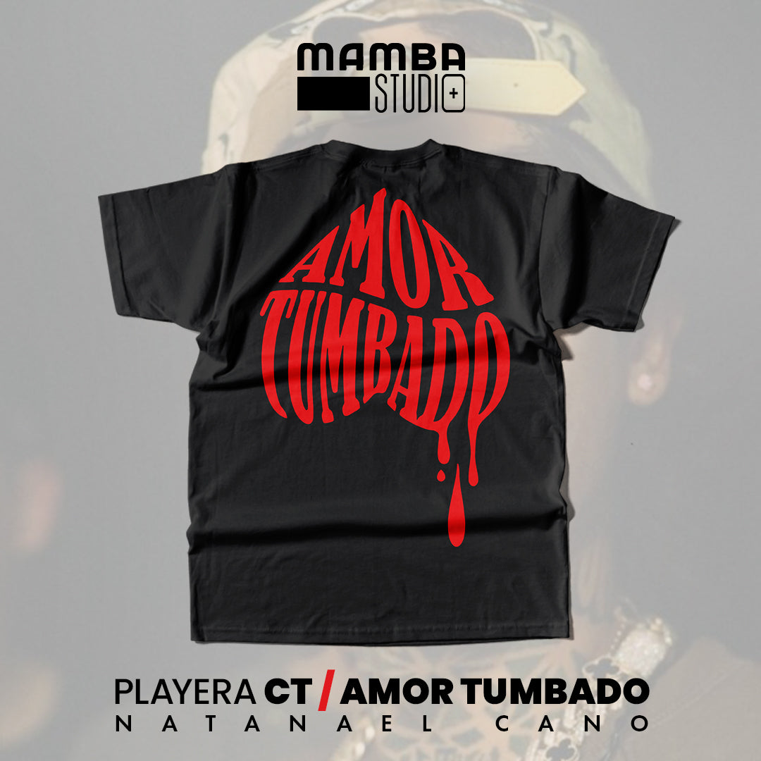 Playera "Amor Tumbado" Corridos Tumbados