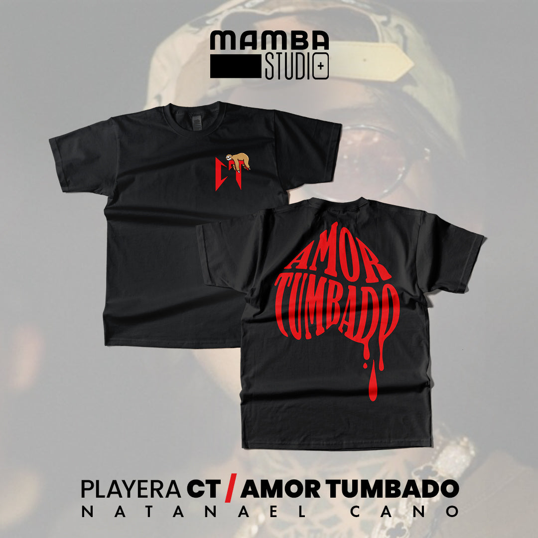 Playera "Amor Tumbado" Corridos Tumbados