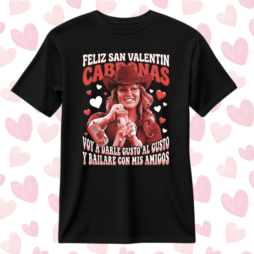 Playera San Valentín Norteño "GUSTO AL GUSTO" Jenni Rivera