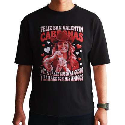 Playera San Valentín Norteño "GUSTO AL GUSTO" Jenni Rivera
