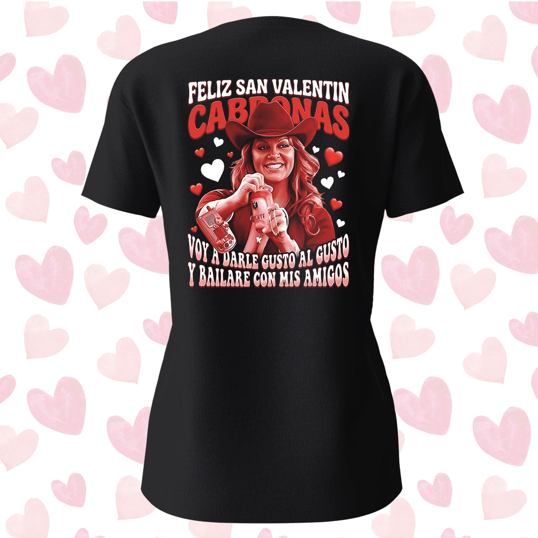 Playera San Valentín Norteño "GUSTO AL GUSTO" Jenni Rivera