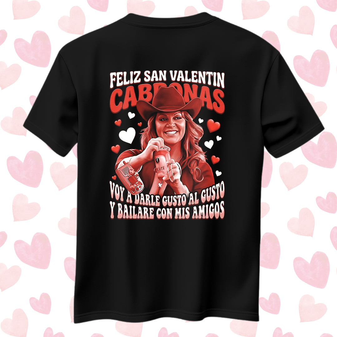 Playera San Valentín Norteño "GUSTO AL GUSTO" Jenni Rivera