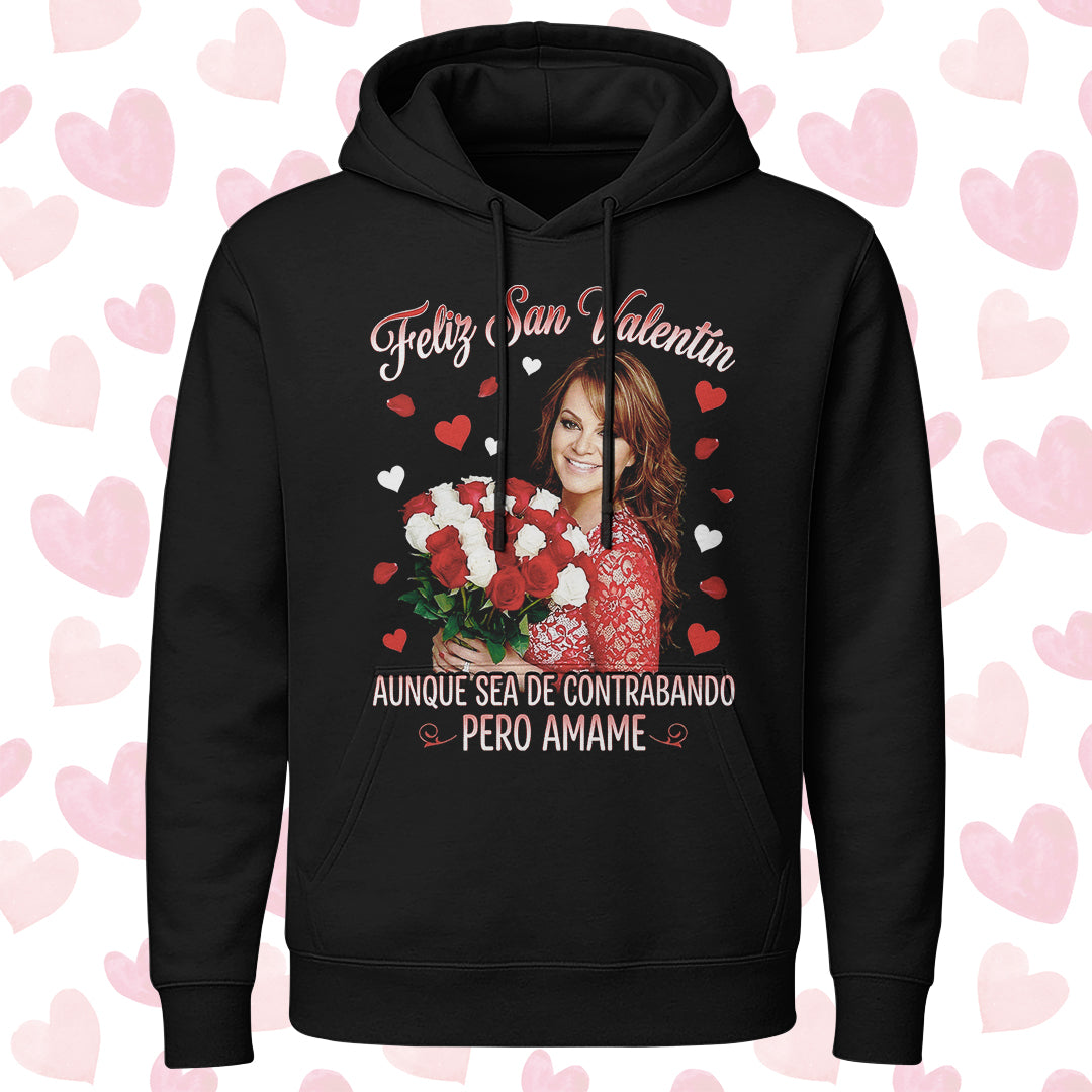 Playera San Valentín Norteño "DE CONTRABANDO" Jenni Rivera