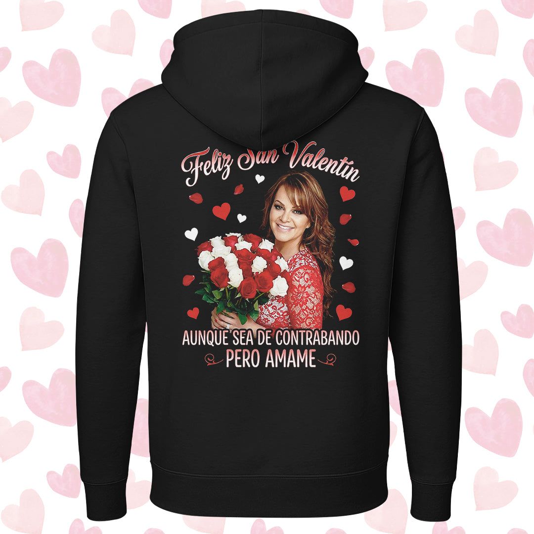 Playera San Valentín Norteño "DE CONTRABANDO" Jenni Rivera