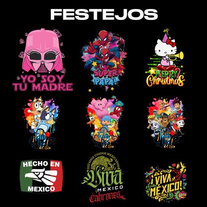 MEGAPACK DTF 2025 - Emprededor 🚀 +25,000 DISEÑOS (Actualizable)